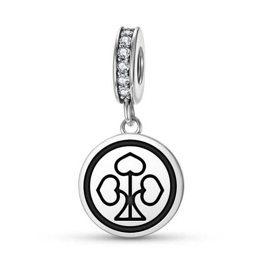Tadakatsu Japanese Symbols Pendant Dangle Charm