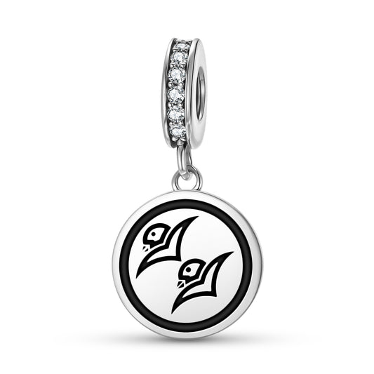 Shibata Katsuie Japanese Symbols Pendant Dangle Charm