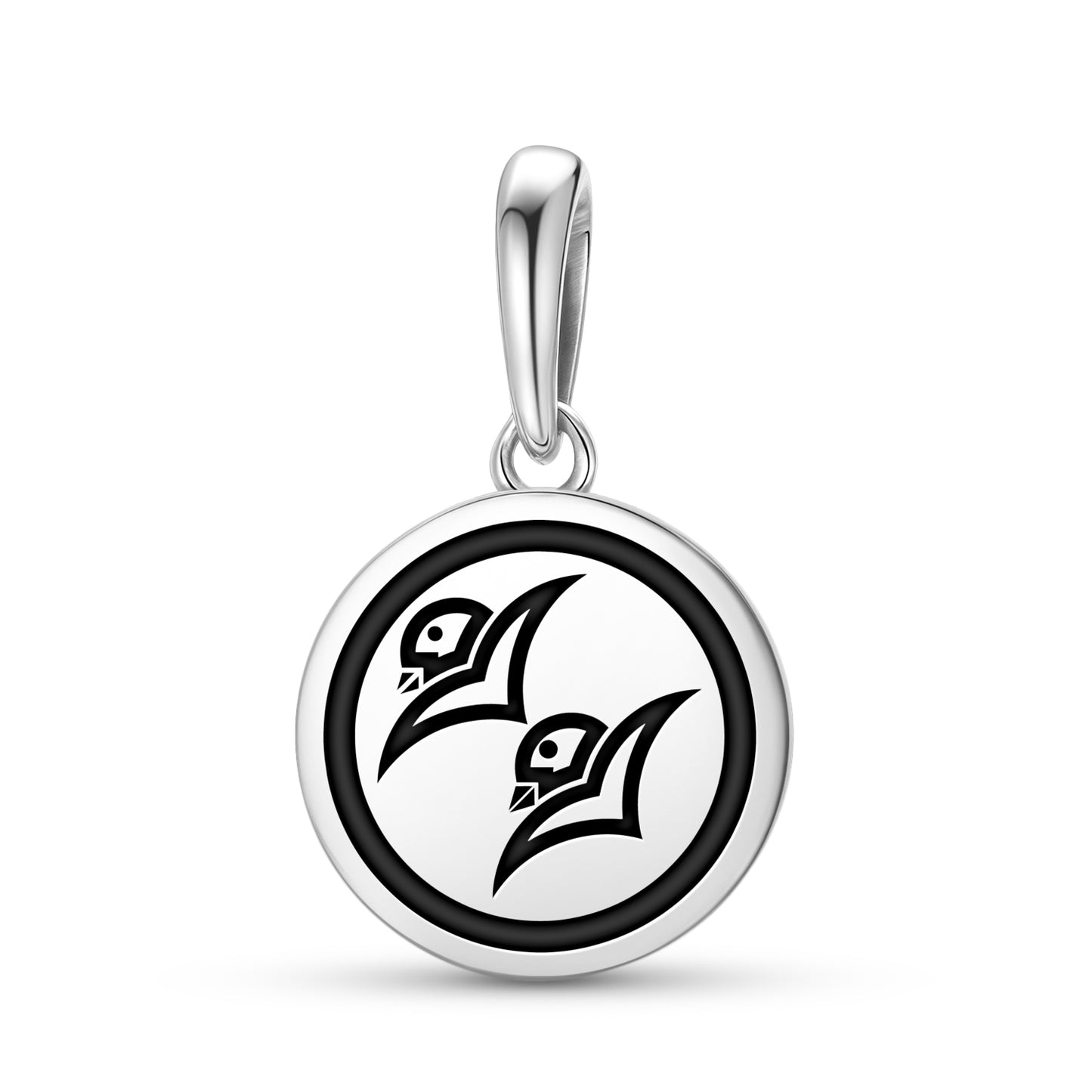 Shibata Katsuie Japanese Symbols Pendant Dangle Charm