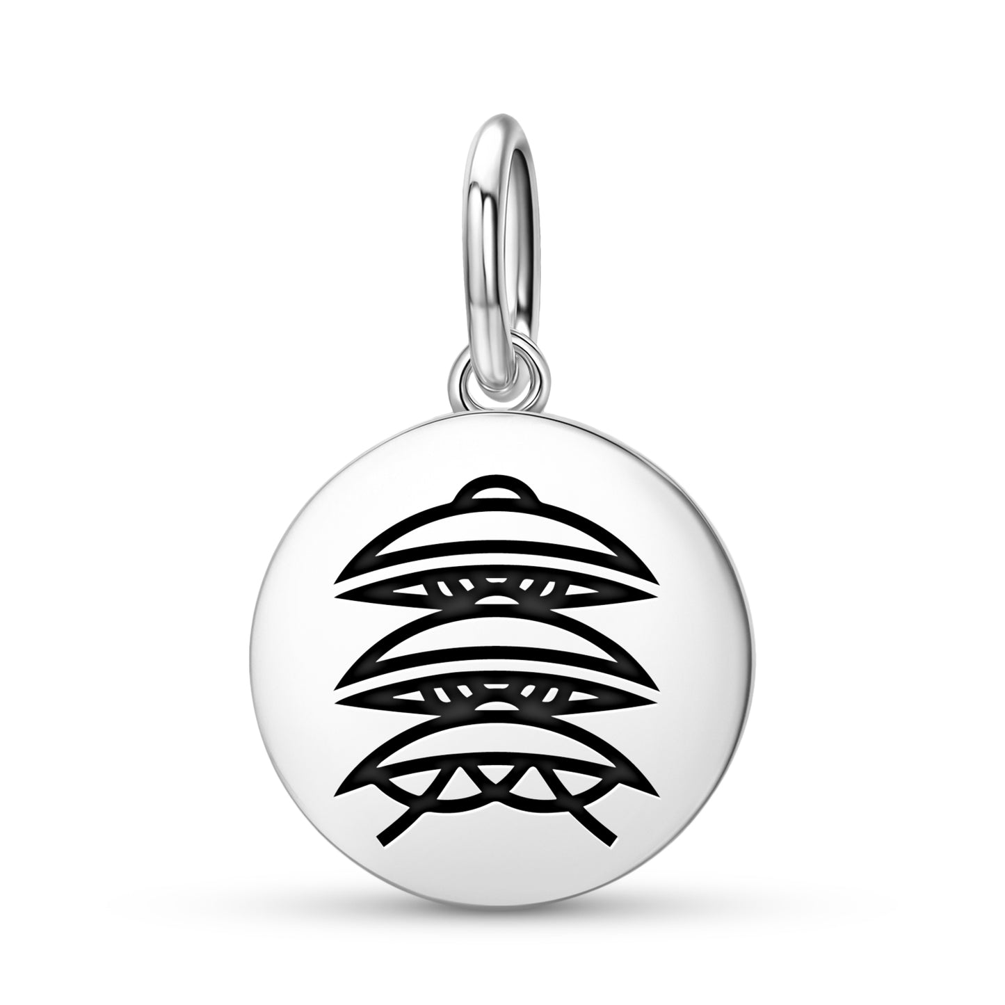 Mibu Japanese Symbols Pendant Dangle Charm