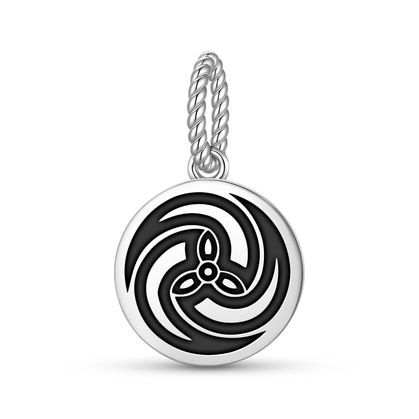 Kuroda Kanbe Japanese Symbols Pendant Dangle Charm