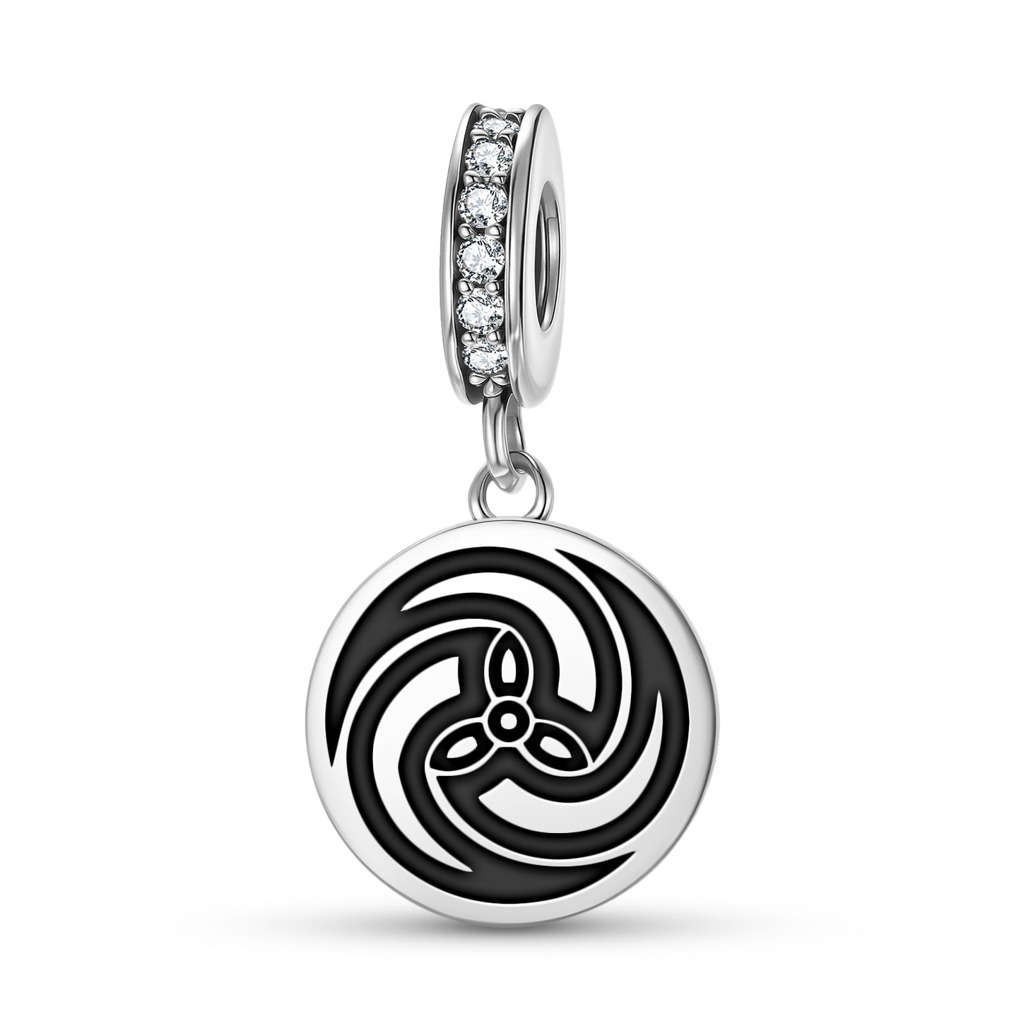 Kuroda Kanbe Japanese Symbols Pendant Dangle Charm