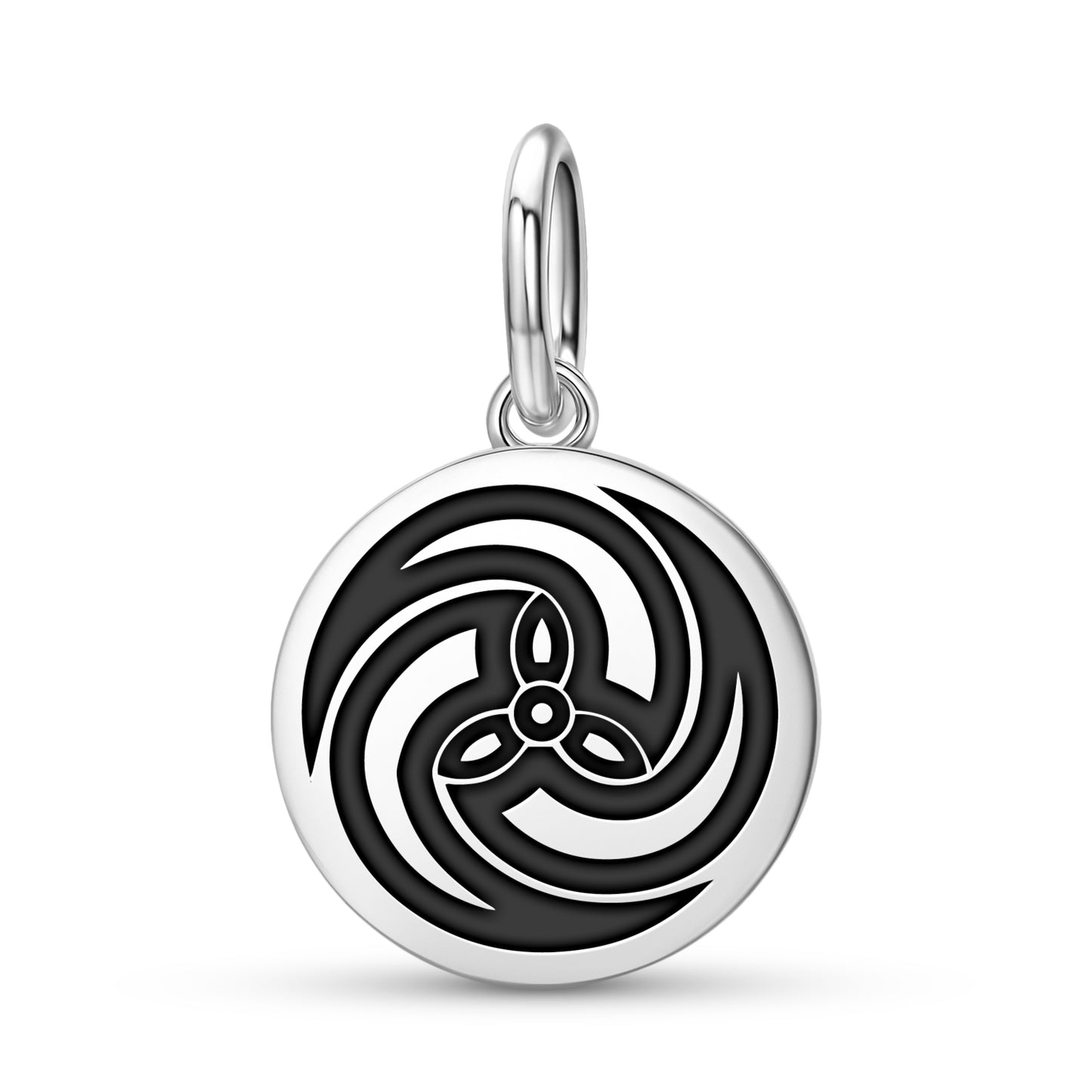 Kuroda Kanbe Japanese Symbols Pendant Dangle Charm