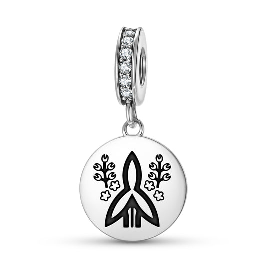 Fukushima Masanori Japanese Symbols Pendant Dangle Charm