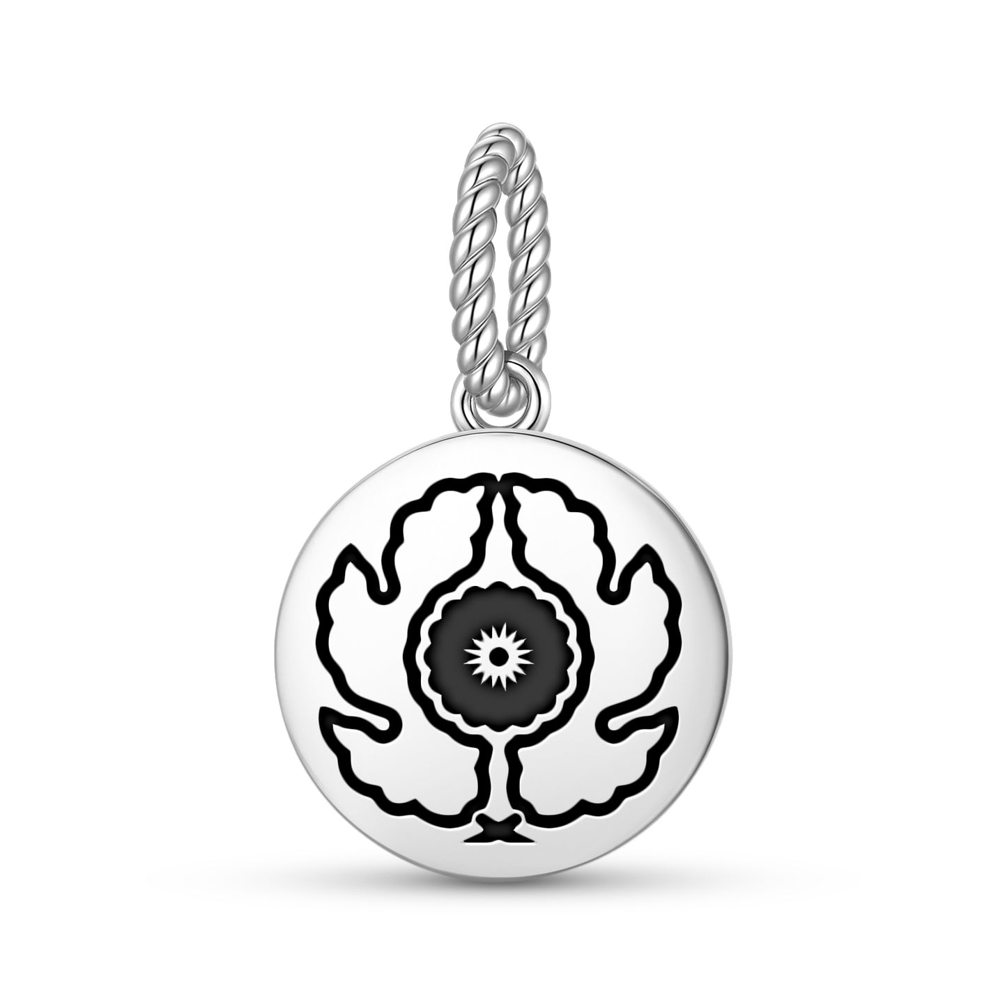 Saigo Takamori Japanese Symbols Pendant Dangle Charm