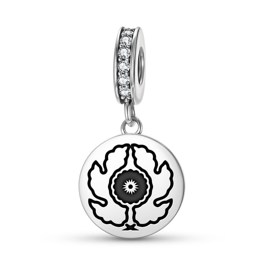 Saigo Takamori Japanese Symbols Pendant Dangle Charm