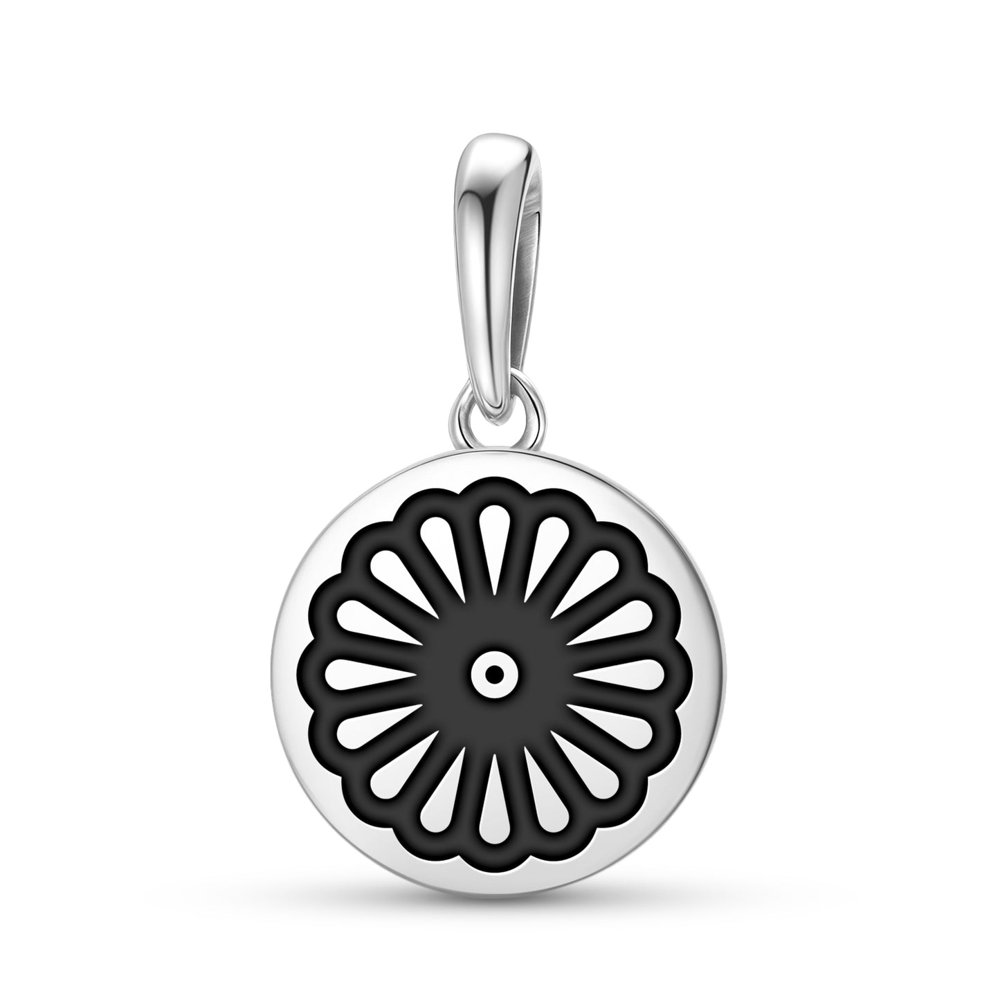 Jirogiku Japanese Symbols Pendant Dangle Charm