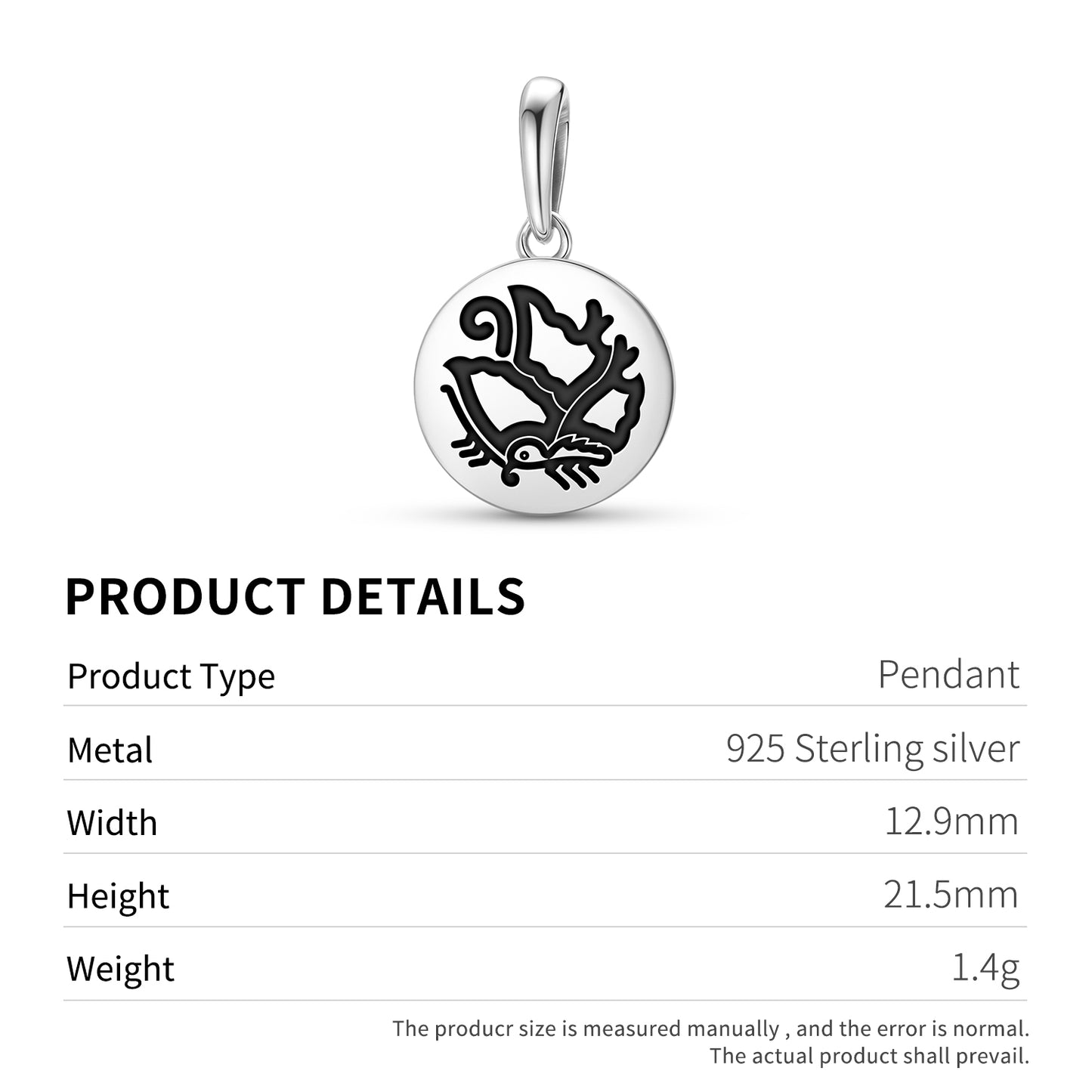 Agehanochō Japanese Symbols Pendant Dangle Charm