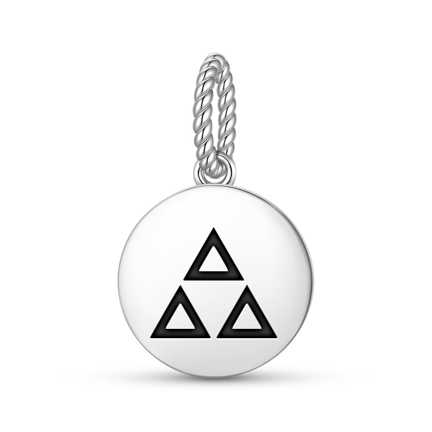 Mitsu Uroko Japanese Symbols Pendant Dangle Charm