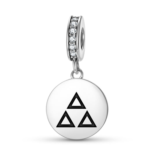 Mitsu Uroko Japanese Symbols Pendant Dangle Charm