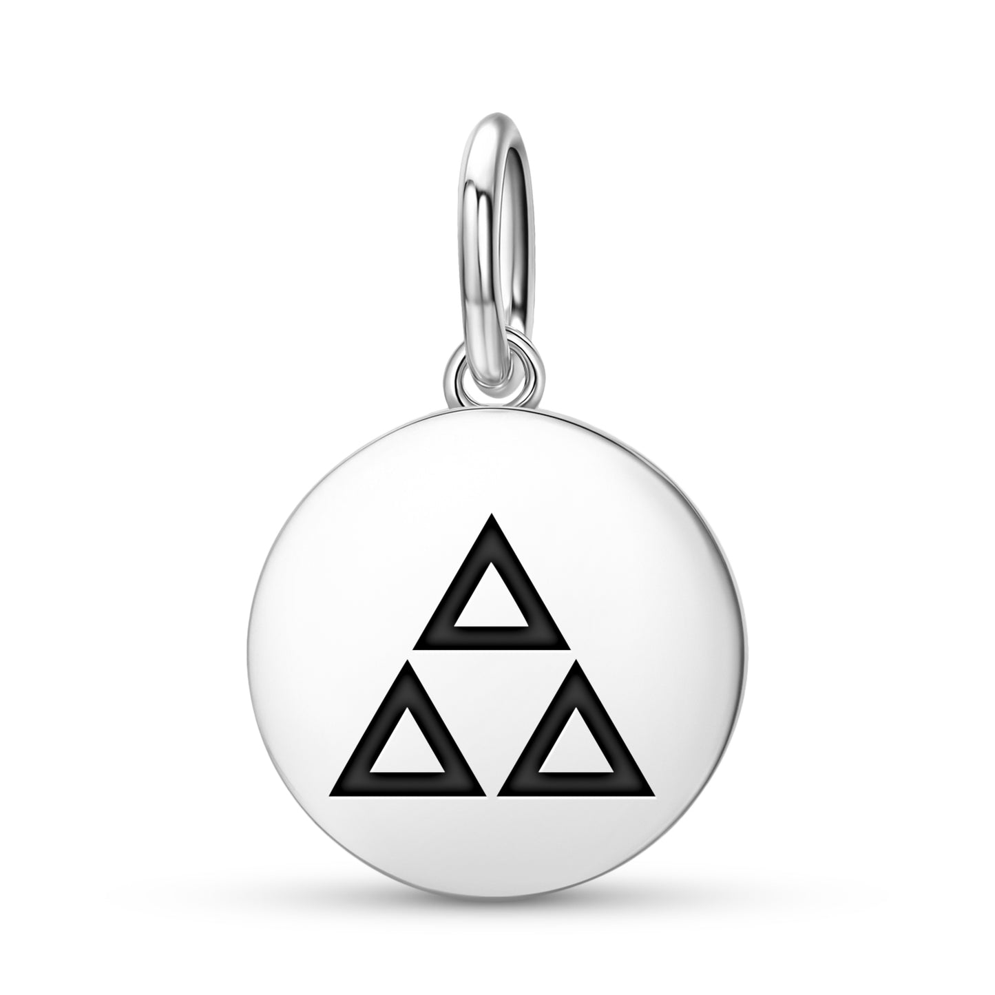 Mitsu Uroko Japanese Symbols Pendant Dangle Charm