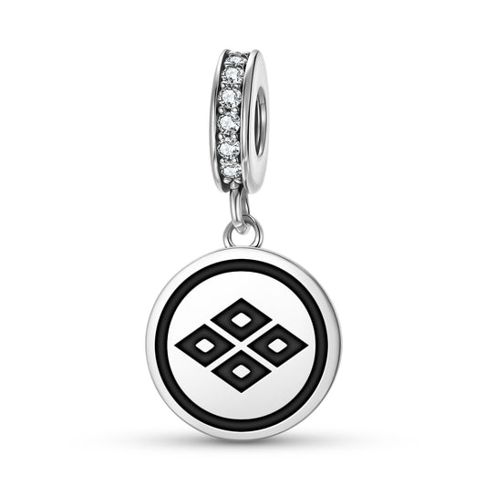 Shinsaku Takasugi Japanese Symbols Pendant Dangle Charm