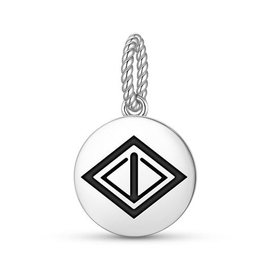 Yamabishi Yakuza Japanese Symbols Pendant Dangle Charm