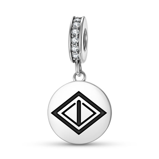 Yamabishi Yakuza Japanese Symbols Pendant Dangle Charm