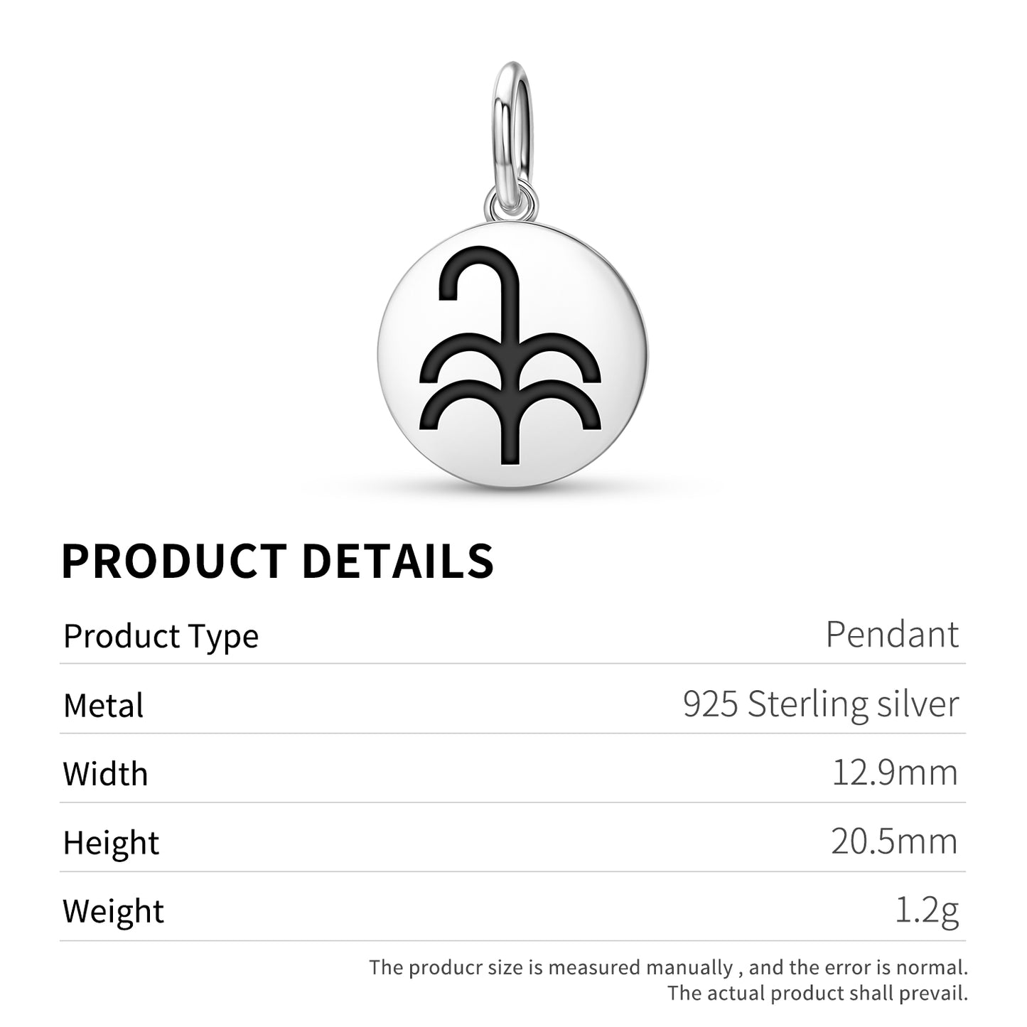 Sedge Egyptian Symbols Pendant Dangle Charm