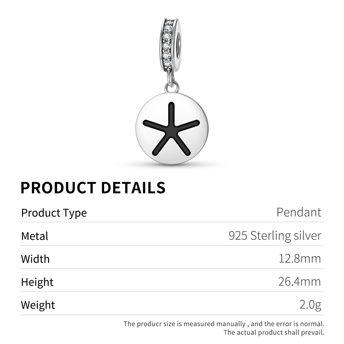 Seba Egyptian Symbols Pendant Dangle Charm