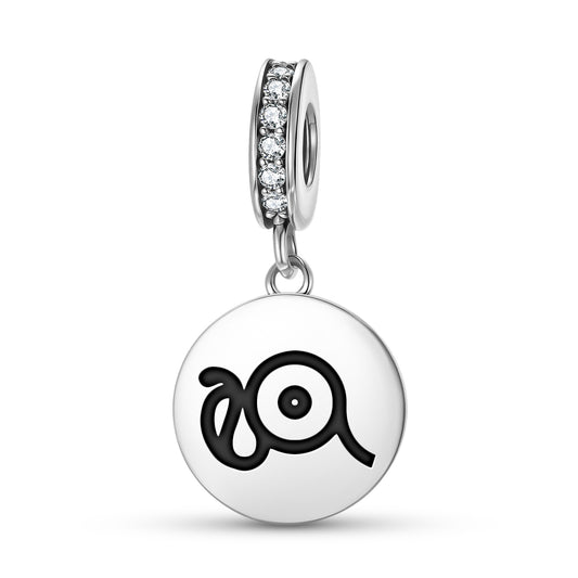 Uraeus Egyptian Symbols Pendant Dangle Charm