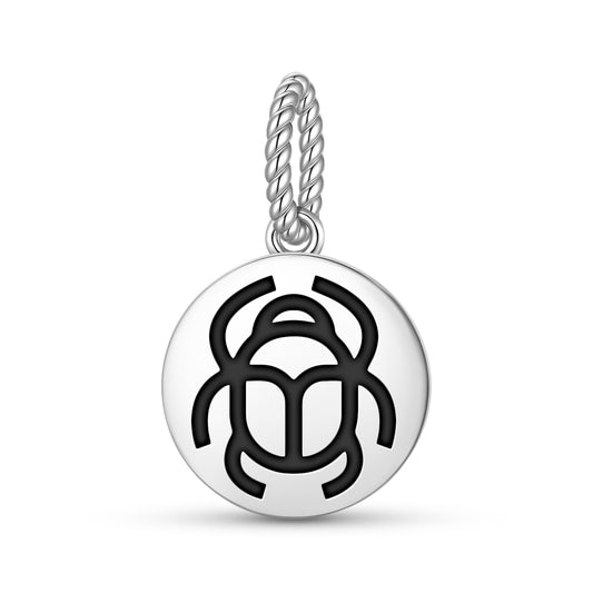 Khepra Egyptian Symbols Pendant Dangle Charm