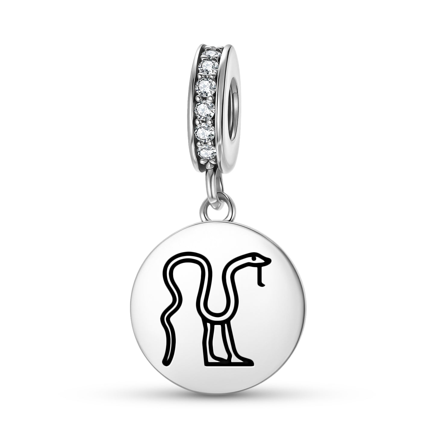 Kneph Egyptian Symbols Pendant Dangle Charm