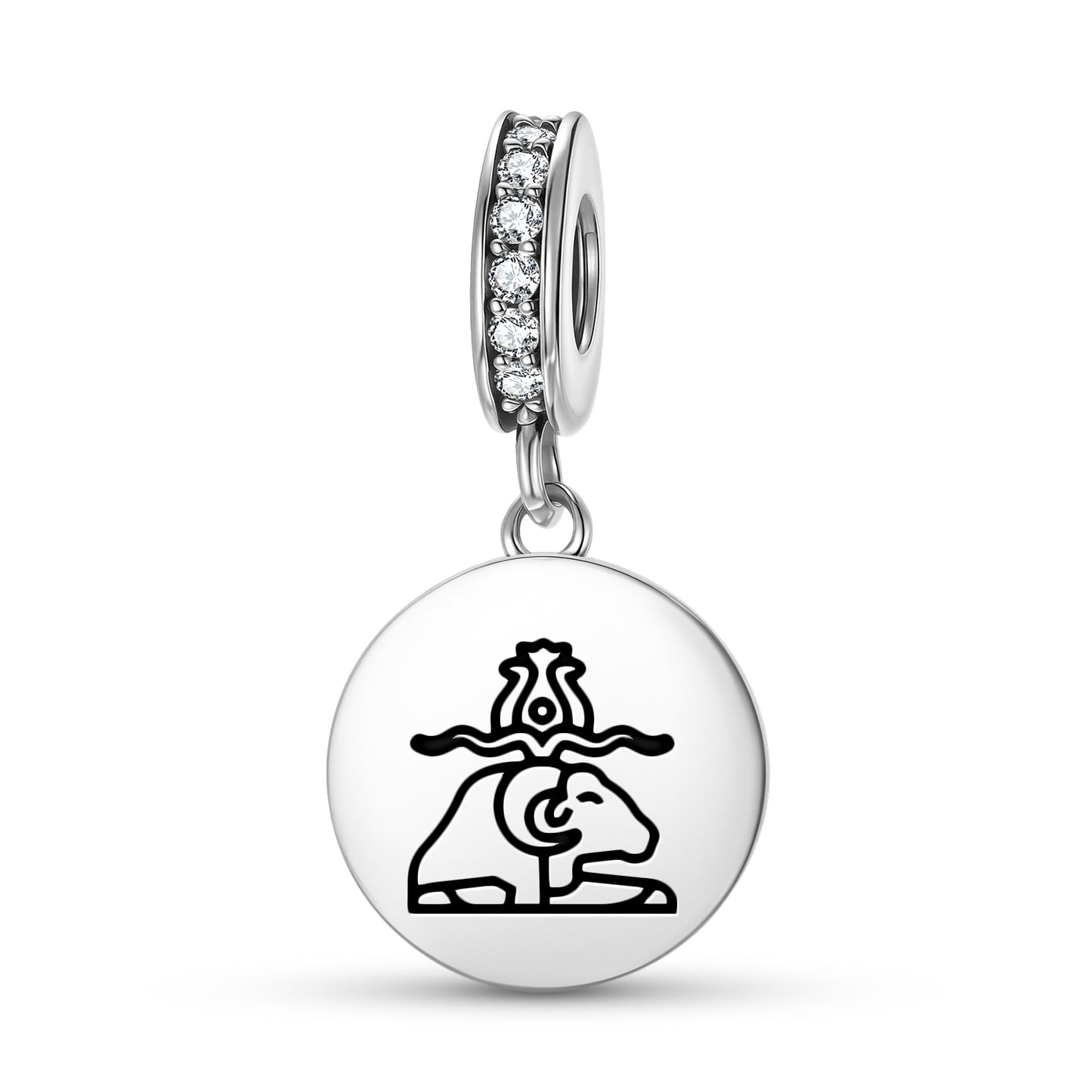 Khnum Egyptian Symbols Pendant Dangle Charm