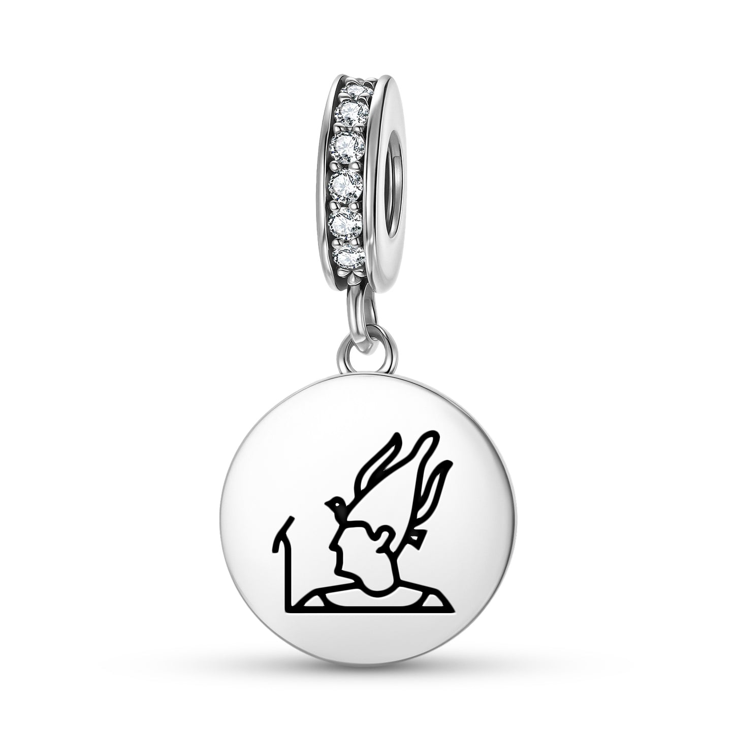 Satis Satet Egyptian Symbols Pendant Dangle Charm
