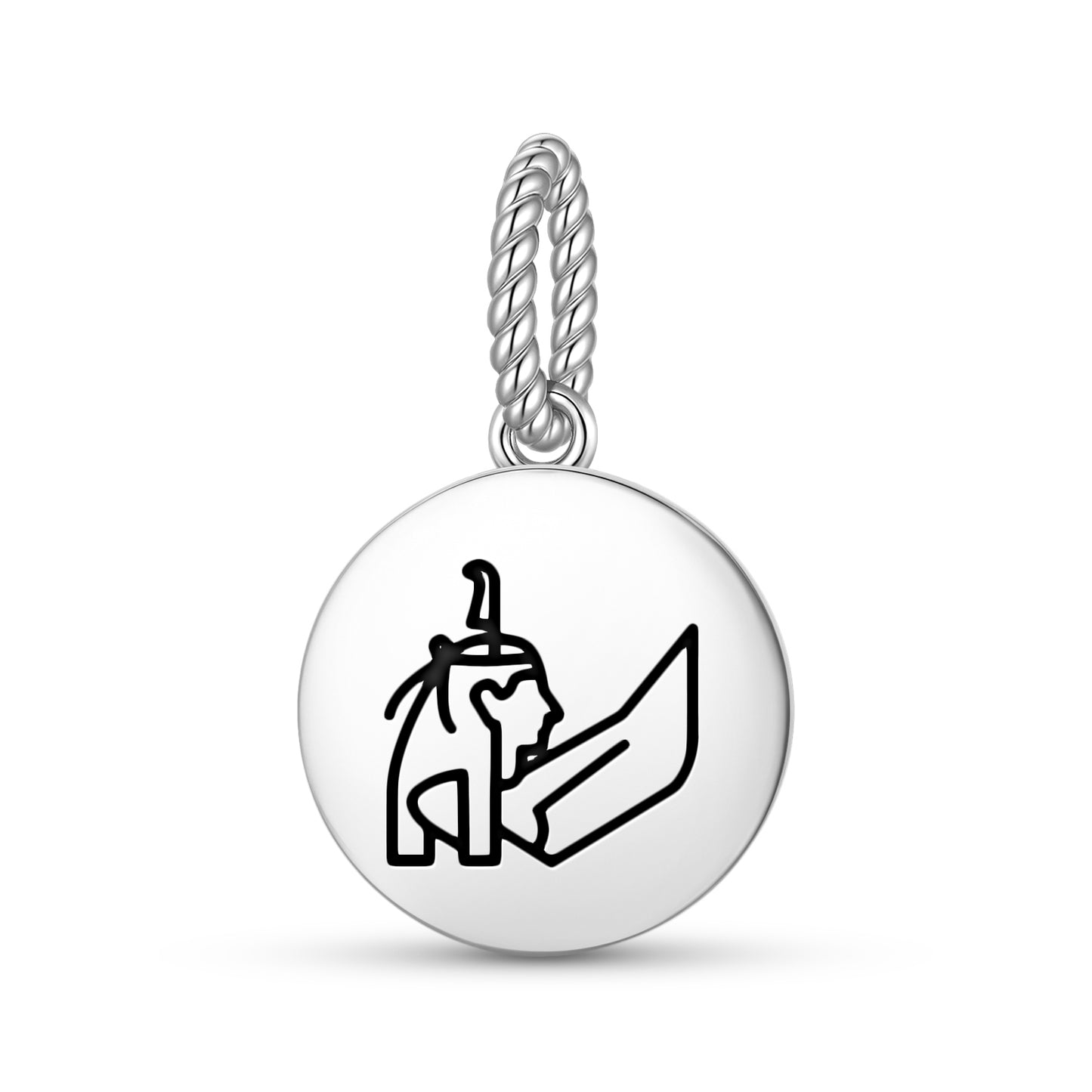 Maat Egyptian Symbols Pendant Dangle Charm