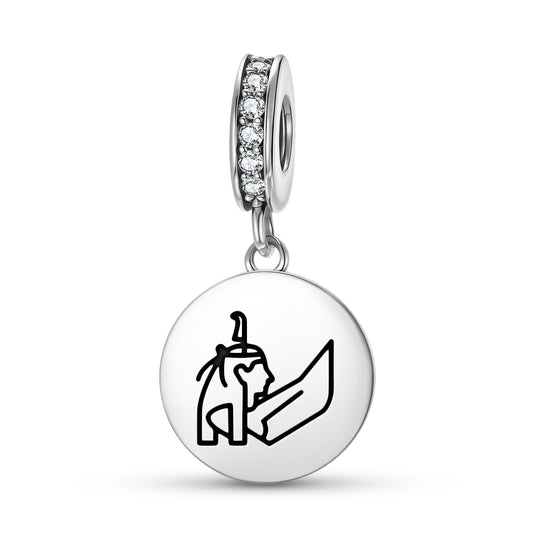 Maat Egyptian Symbols Pendant Dangle Charm