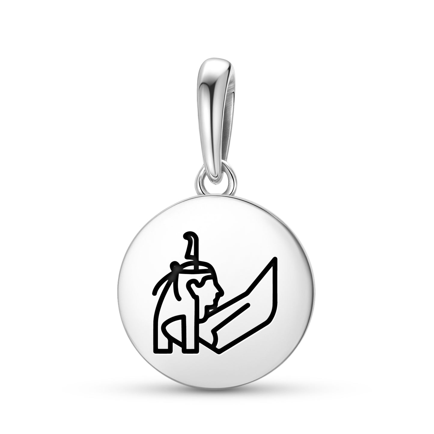 Maat Egyptian Symbols Pendant Dangle Charm
