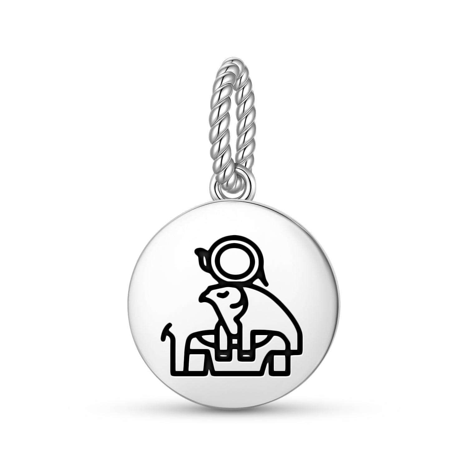 Ra Egyptian Symbols Pendant Dangle Charm