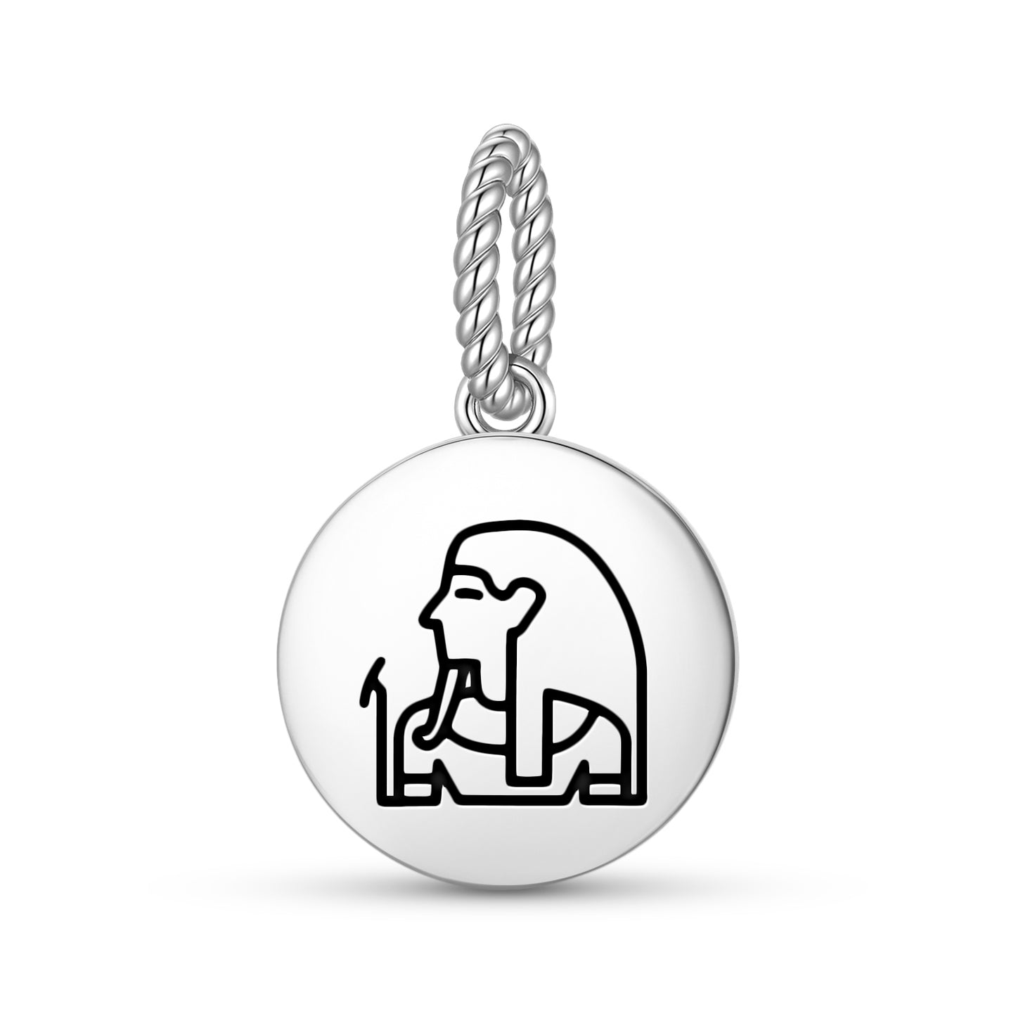 Atum Egyptian Symbols Pendant Dangle Charm
