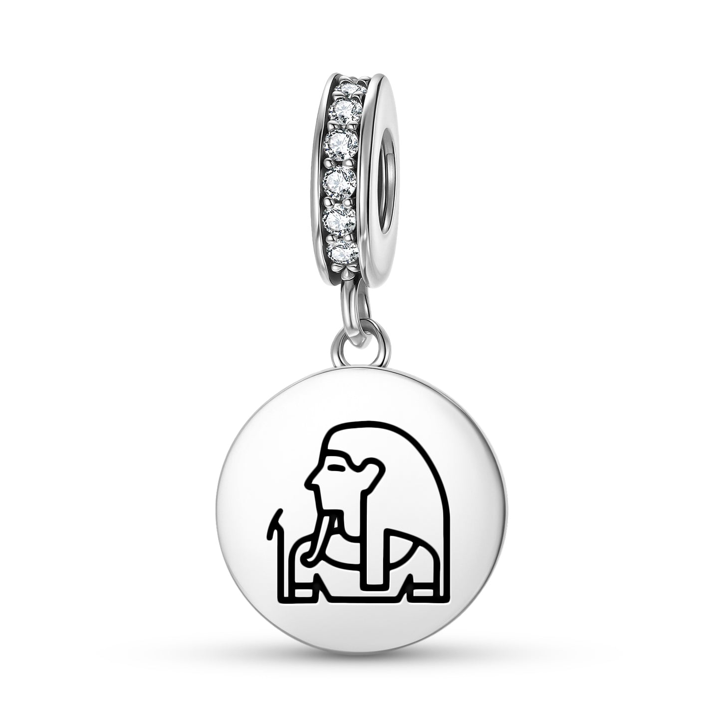 Atum Egyptian Symbols Pendant Dangle Charm