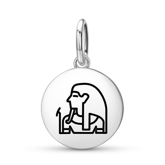 Atum Egyptian Symbols Pendant Dangle Charm