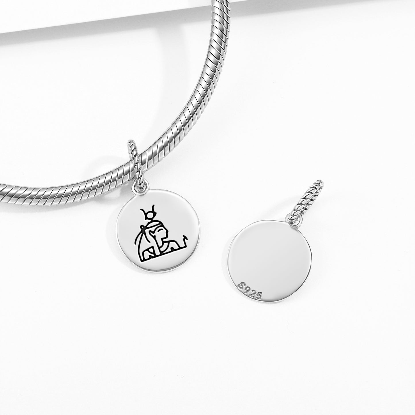 Hathor Egyptian Symbols Pendant Dangle Charm