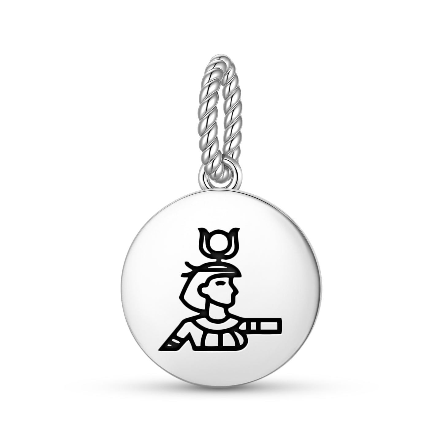 Isis Egyptian Symbols Pendant Dangle Charm
