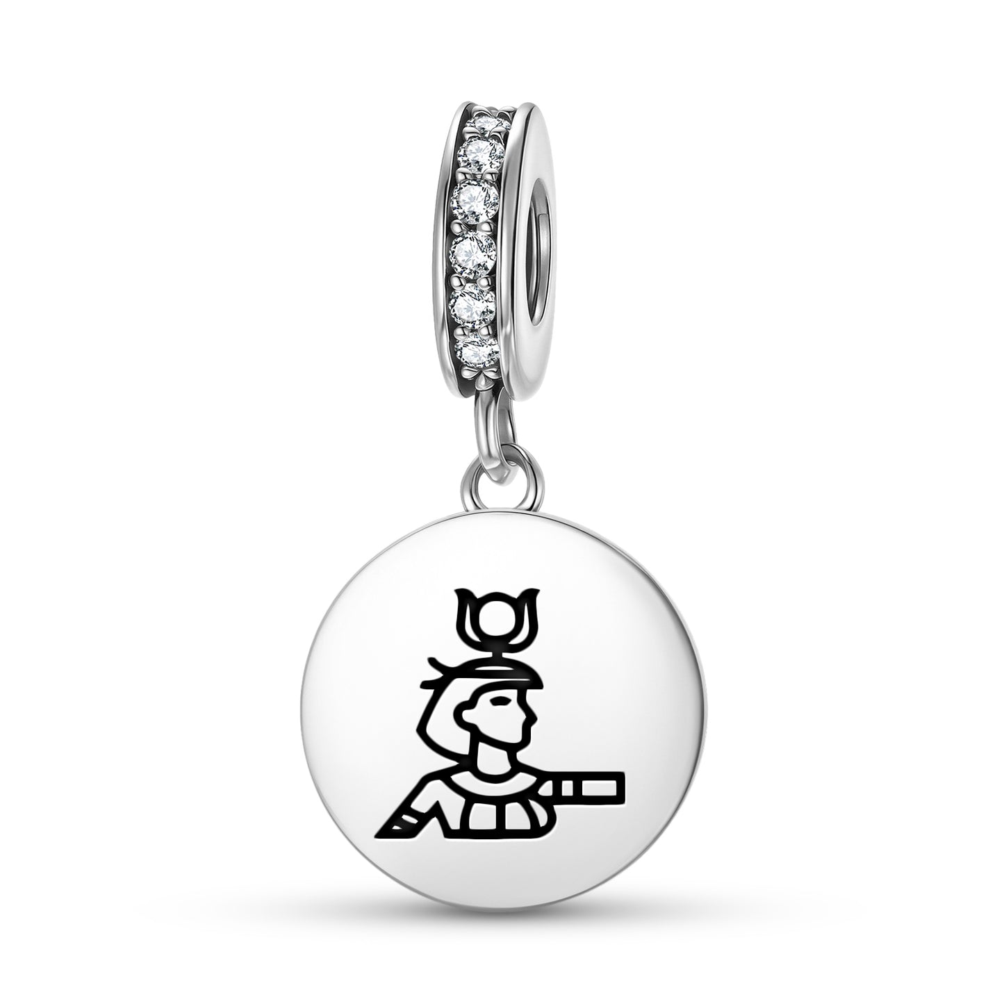 Isis Egyptian Symbols Pendant Dangle Charm