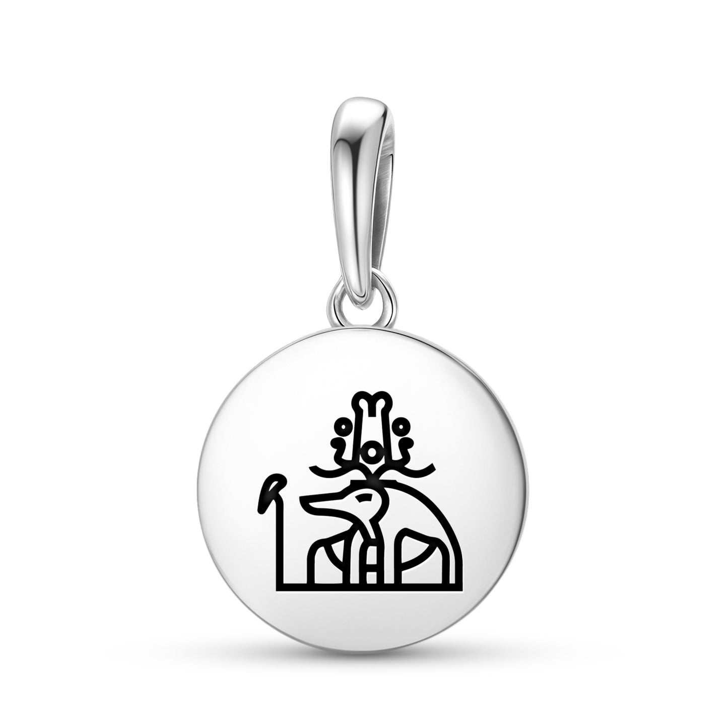 Sobek Egyptian Symbols Pendant Dangle Charm
