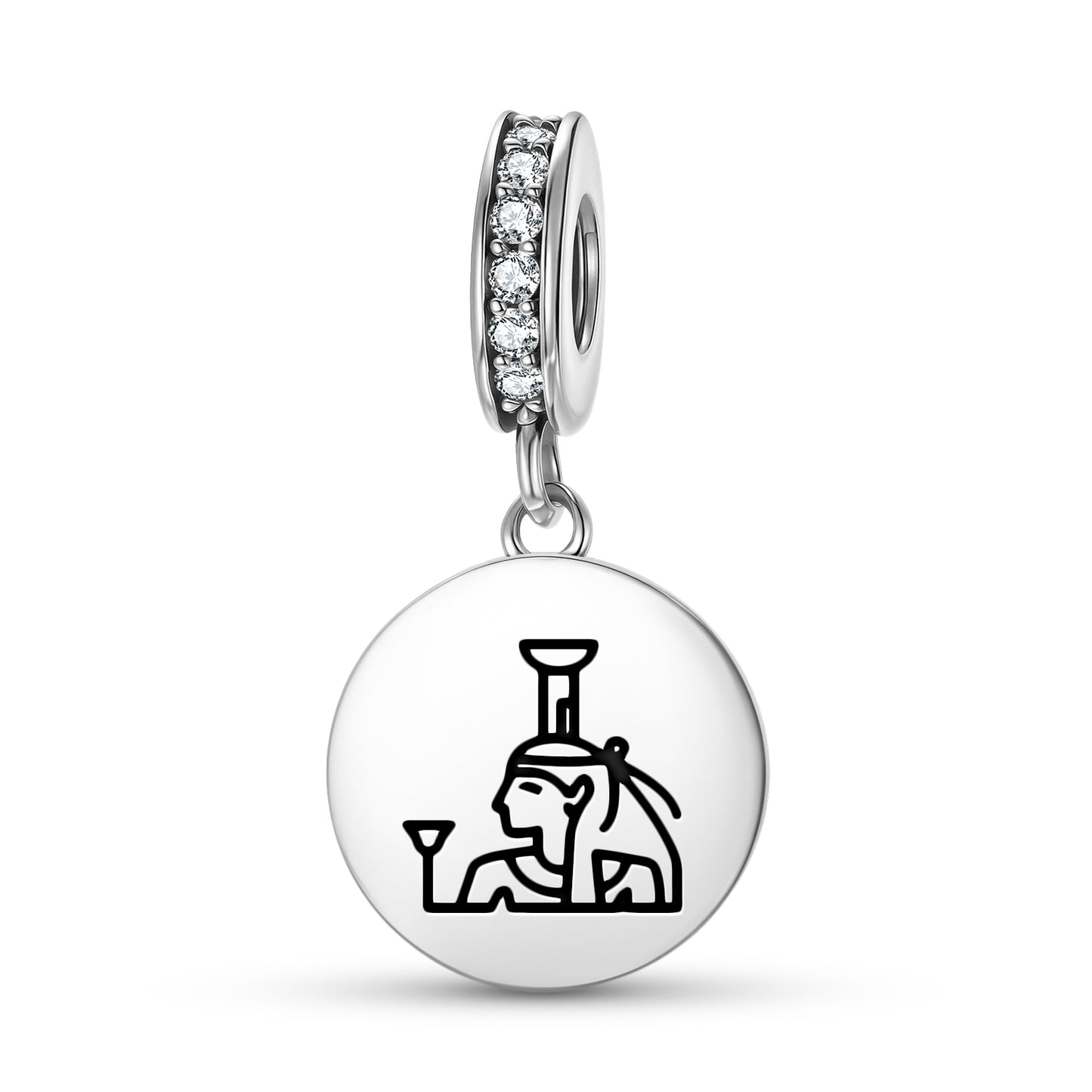 Nephthys Egyptian Symbols Pendant Dangle Charm