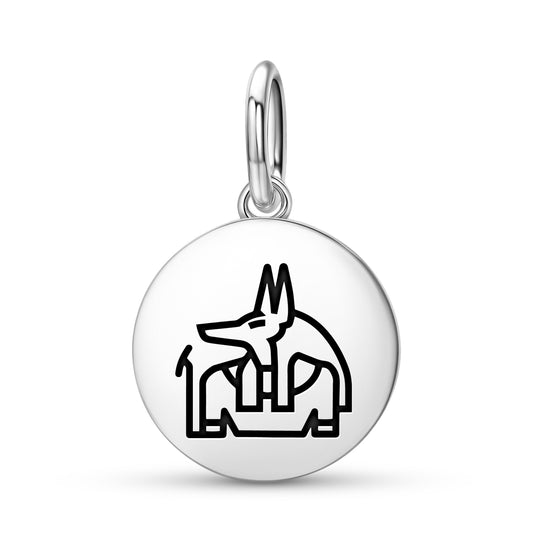 Anubis Egyptian Symbols Pendant Dangle Charm