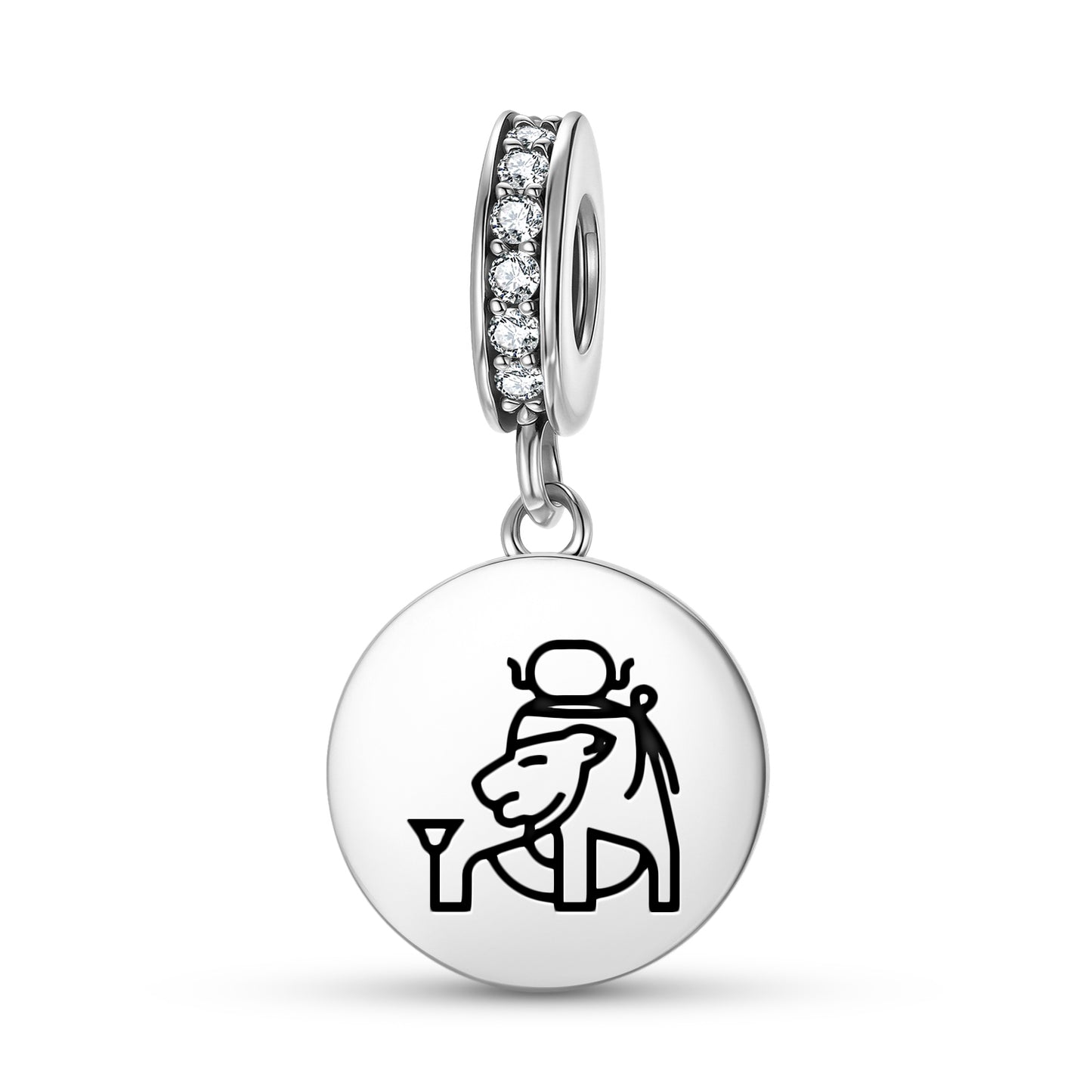 Tefnut Egyptian Symbols Pendant Dangle Charm