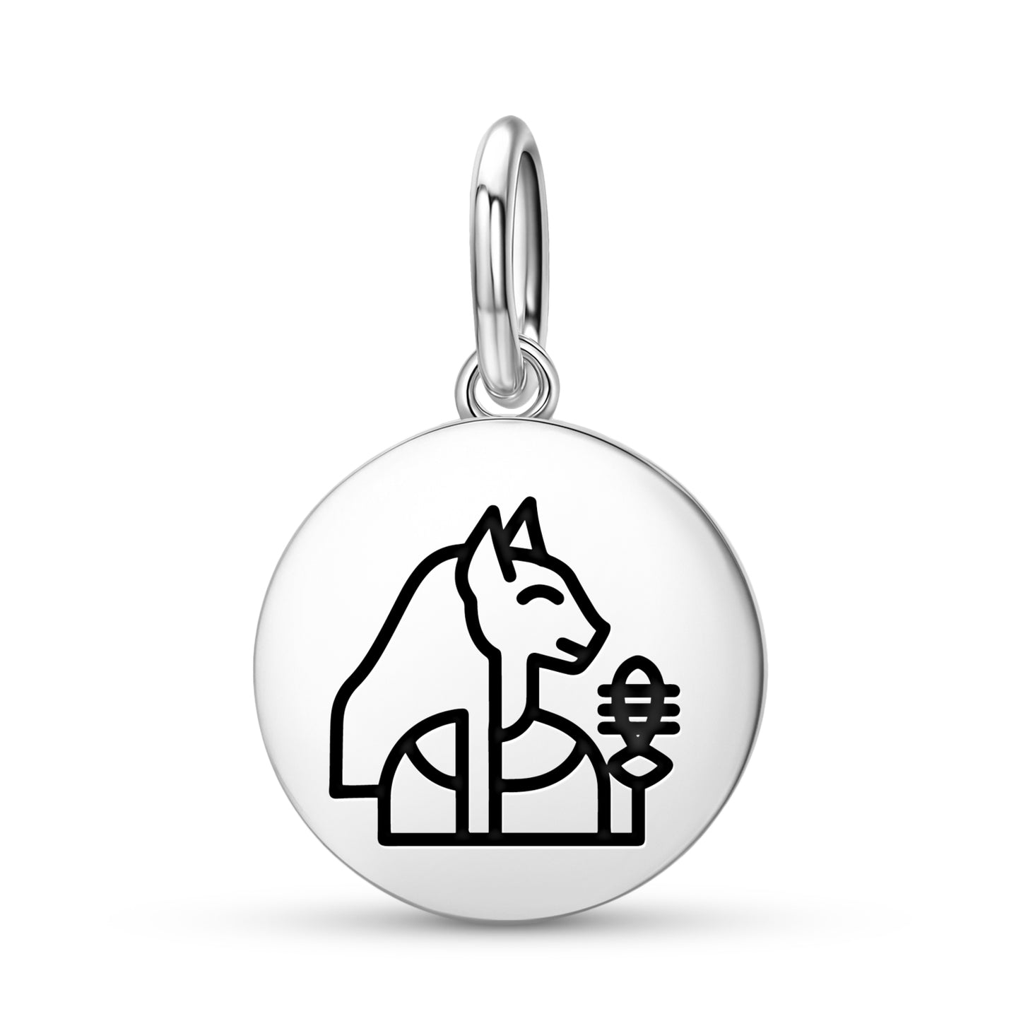 Bastet Egyptian Symbols Pendant Dangle Charm