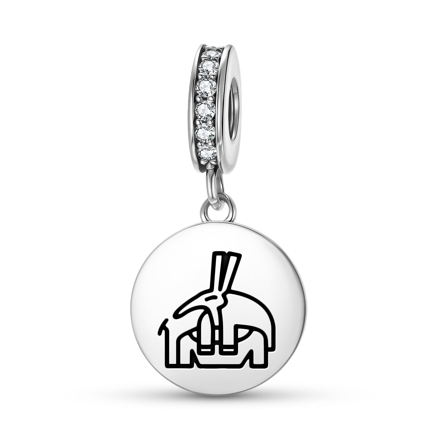 Set Egyptian Symbols Pendant Dangle Charm