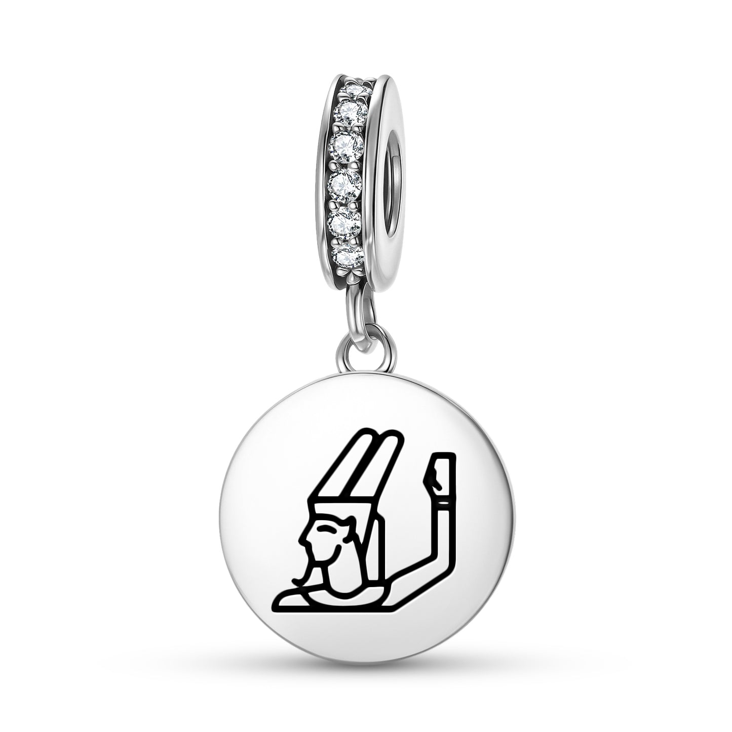 Min Egyptian Symbols Pendant Dangle Charm