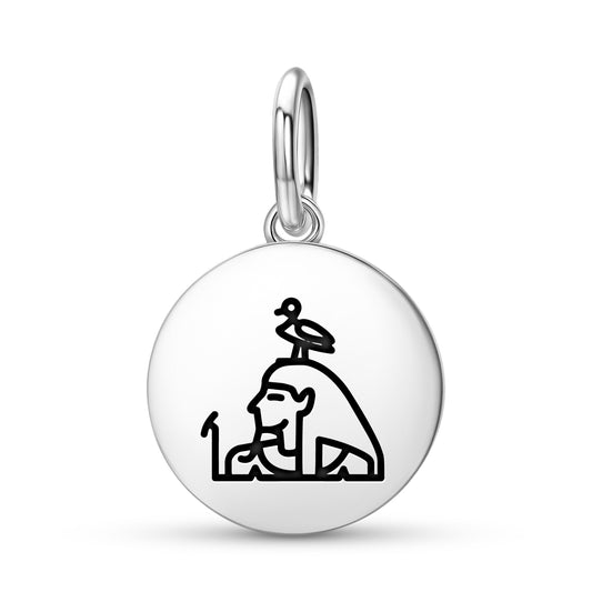 Geb Egyptian Symbols Pendant Dangle Charm