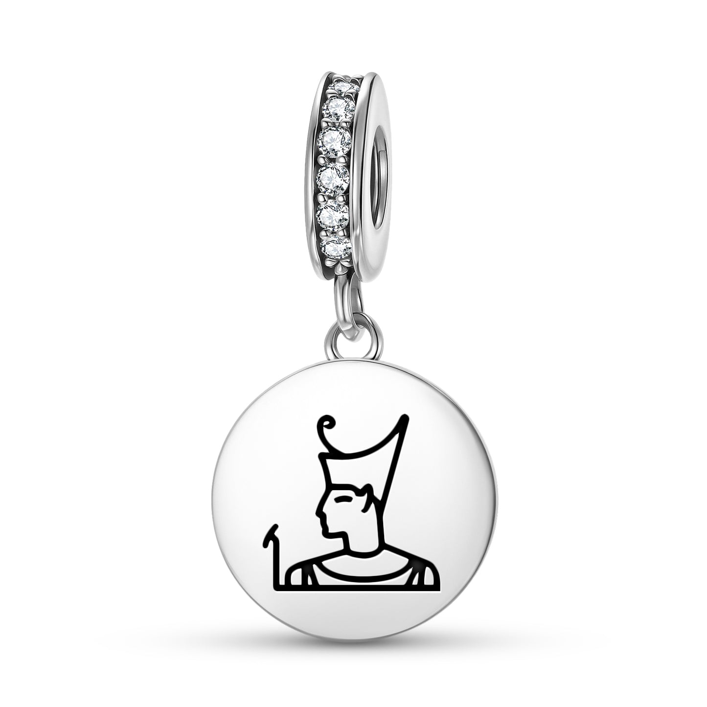 Amunet Egyptian Symbols Pendant Dangle Charm