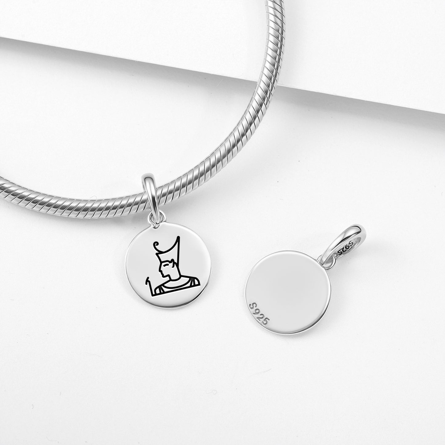 Amunet Egyptian Symbols Pendant Dangle Charm