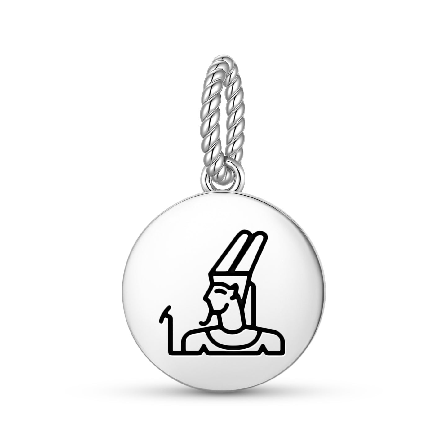 Amun Egyptian Symbols Pendant Dangle Charm