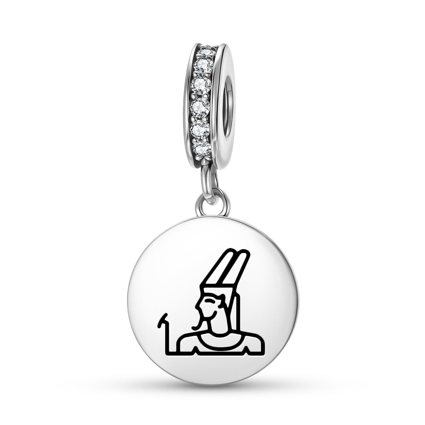 Amun Egyptian Symbols Pendant Dangle Charm