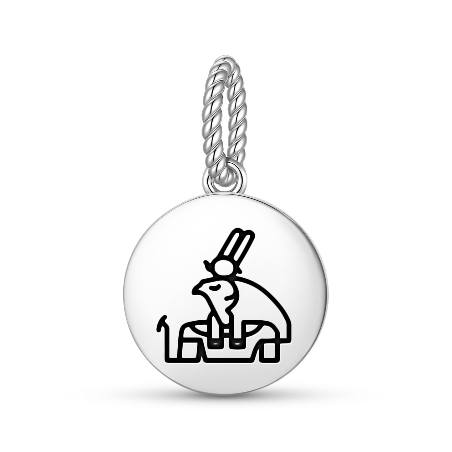 Montu Egyptian Symbols Pendant Dangle Charm