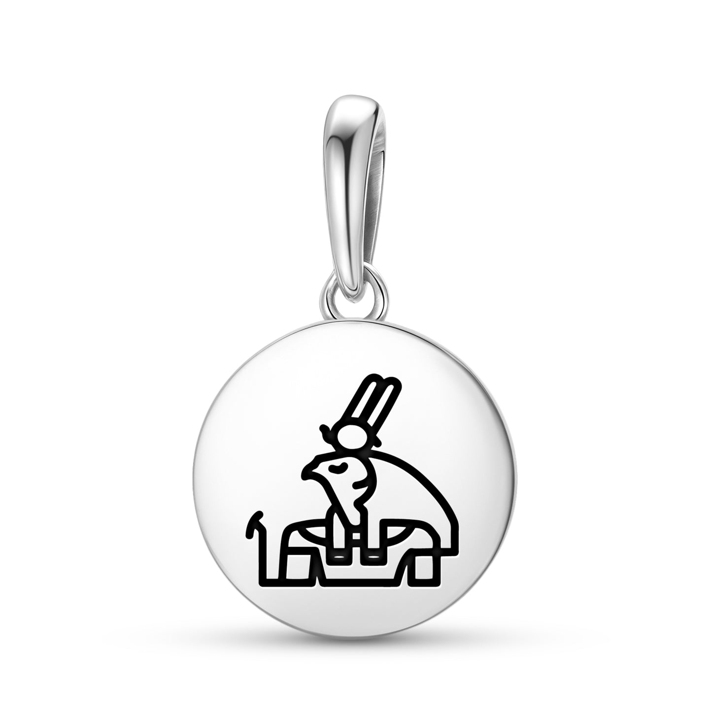 Montu Egyptian Symbols Pendant Dangle Charm