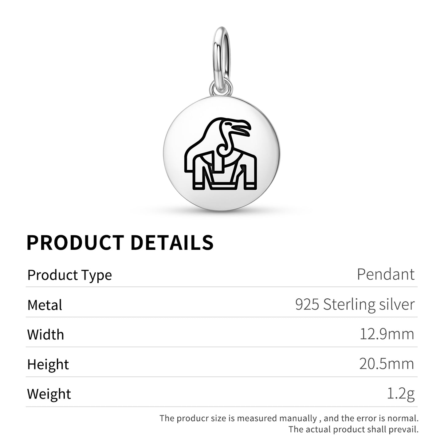 Nekhbet Egyptian Symbols Pendant Dangle Charm